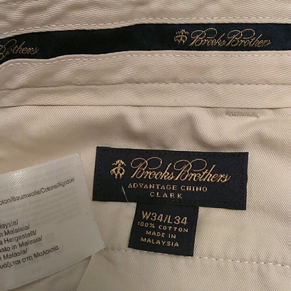Brooks Brother mens khaki pants - Picture 4 of 7
